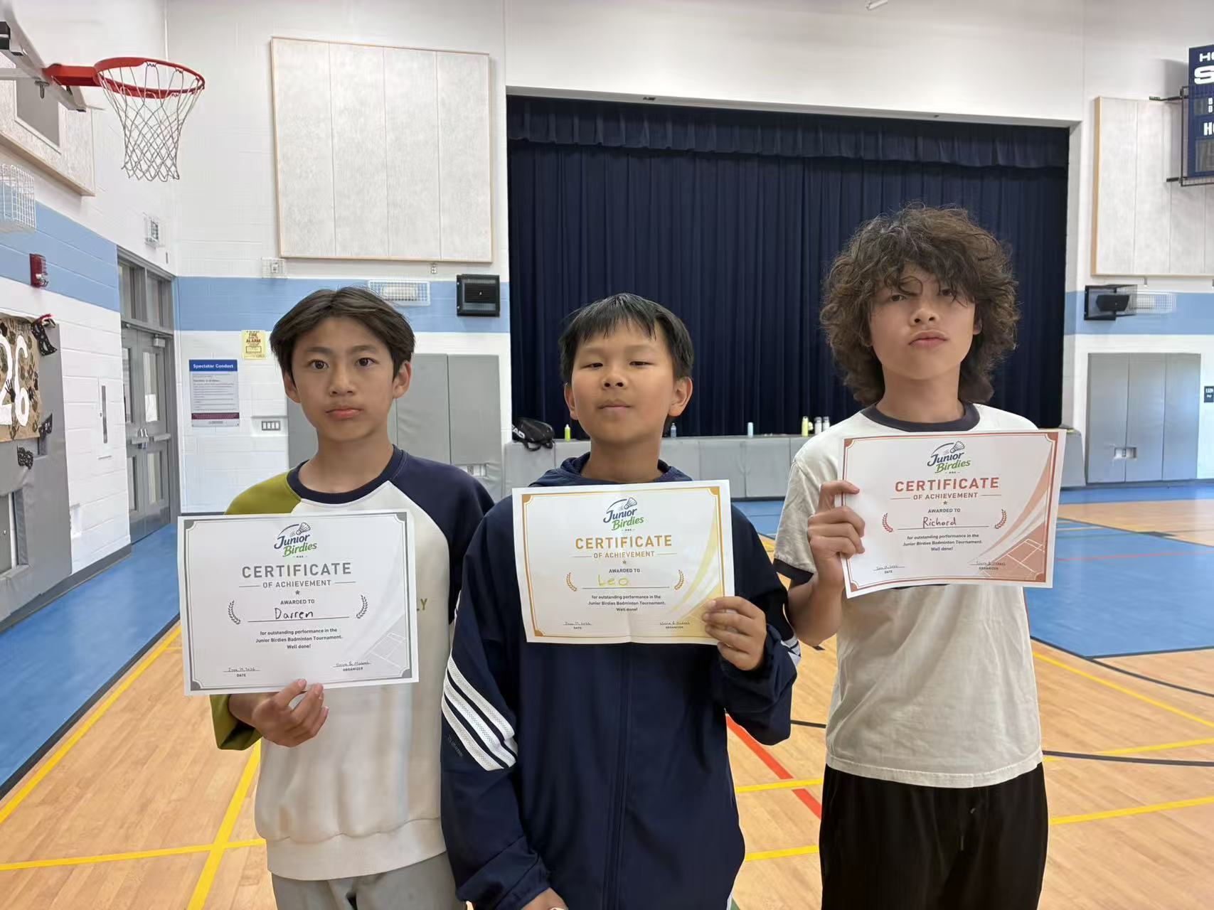 Junior Birdies tournament photo